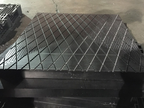 แผ่นติดตามการป้องกันพื้นดินสำหรับการก่อสร้างแบบ Heavy Duty Composites