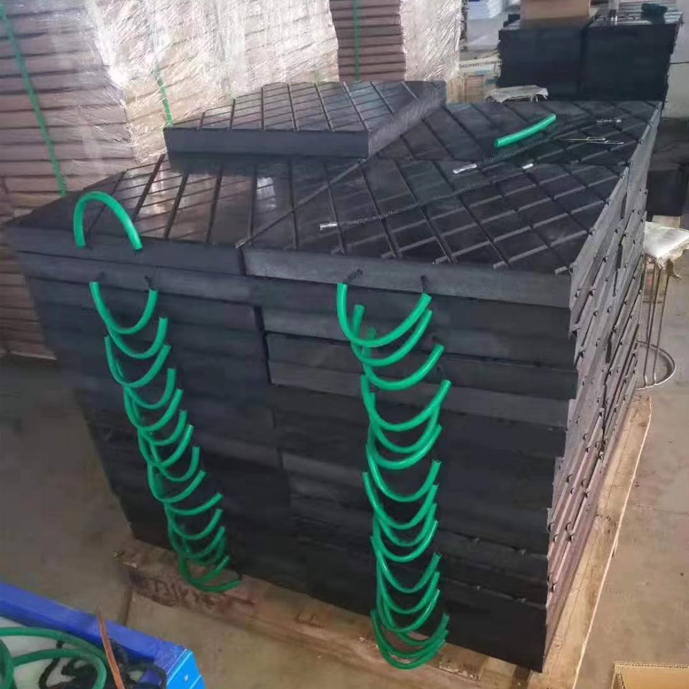 แผ่นติดตามการป้องกันพื้นดินสำหรับการก่อสร้างแบบ Heavy Duty Composites