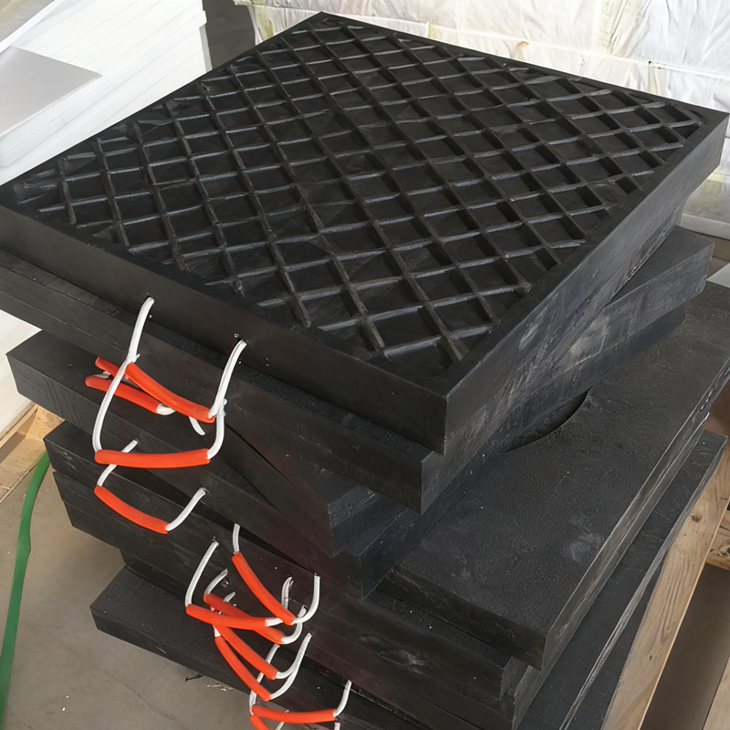 แผ่นรองขาตั้งเครนโพลีเอทิลีน