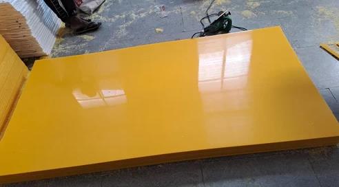แผ่น UHMWPE สีเหลือง Yellow UHMWPE Sheet