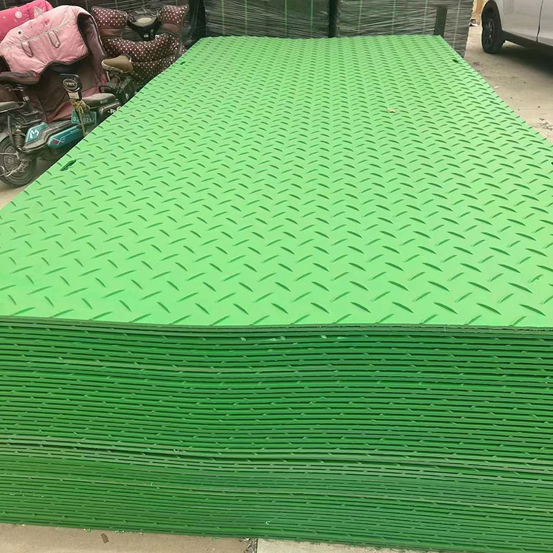 แผ่นป้องกันพื้น HDPE น้ำหนักเบา Lightweight HDPE Ground Protection Mat